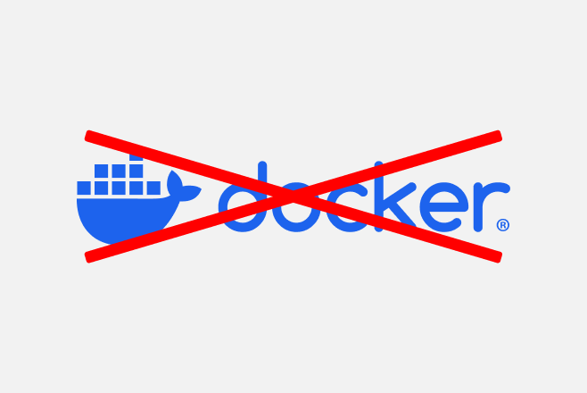 Au revoir Docker